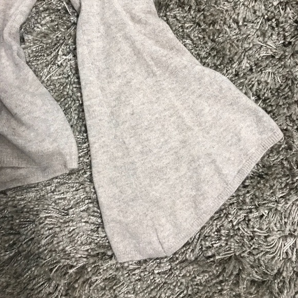 100% cashmere sweater tan bell sleeves top blouse - Picture 2 of 4